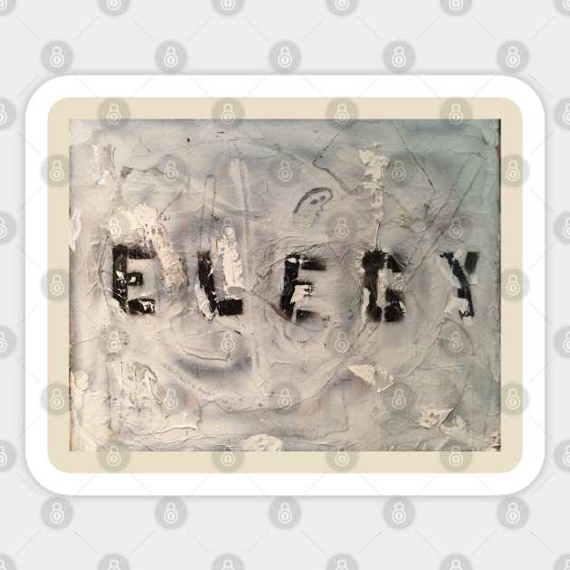 Elegy Sticker by KyleBraundArt